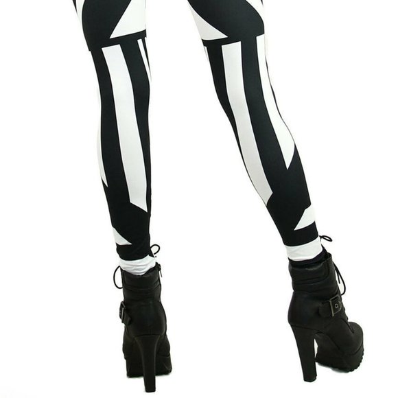 Unbranded Pants - 💥SALE💥Monochromatic Black & White Geometric